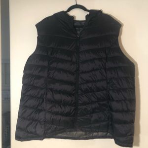 Steve Madden puffy hooded vest